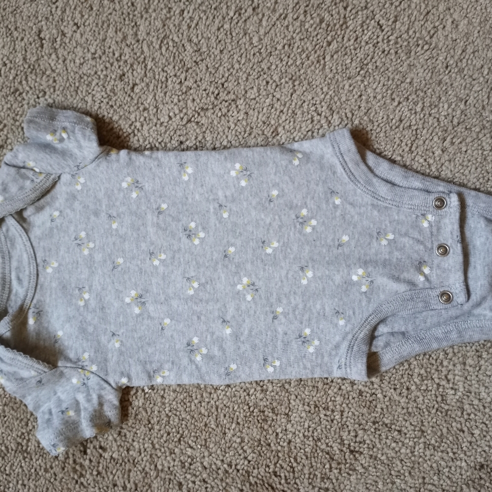 Carters baby girl onsie